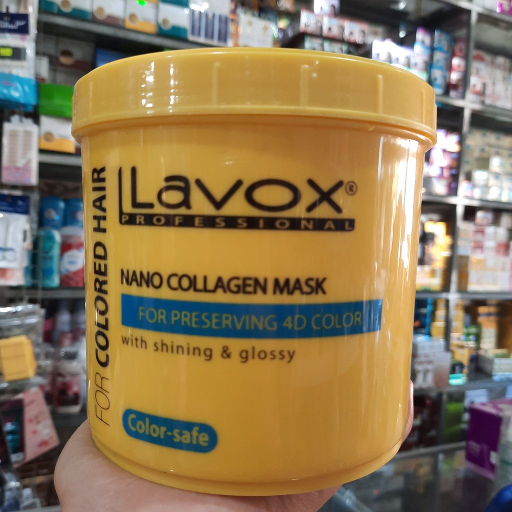 MẶT NẠ PHỦ BÓNG GIỮ MÀU 4D NANO COLLAGEN SIÊU MỀM MƯỢT 1000ml