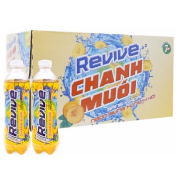 Lốc 6 Chai Nước Bù Khoáng Revive Vị Muối Khoáng 500ML/ Chanh Muối 390ML