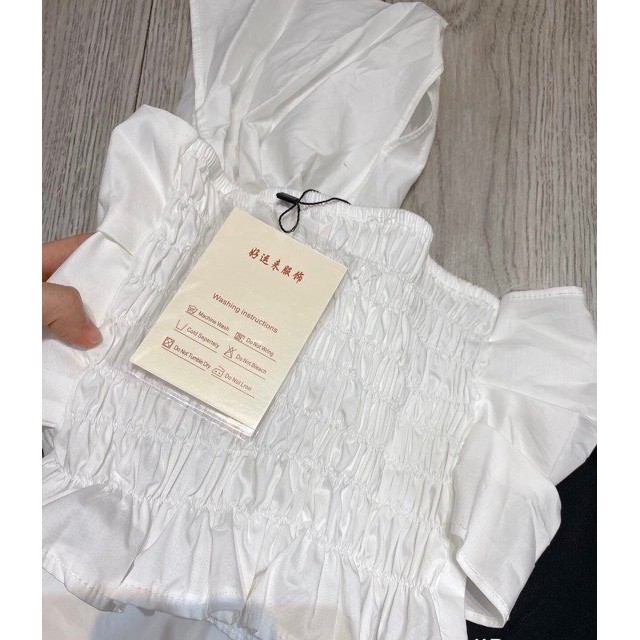 Áo kiểu đắp nơ chất đẹp mịn siêu hot