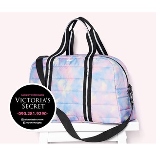 (Tote USA 79) Túi trống Tie-dye cực xinh nhỏ gọn, mềm mịn cá tính - Hàng nhập Victoria's Secret USA