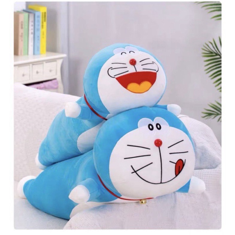 Gấu Bông Doraemon - gối ôm dorremon  1m, 1m2 đủ biểu cảm, có ảnh thật