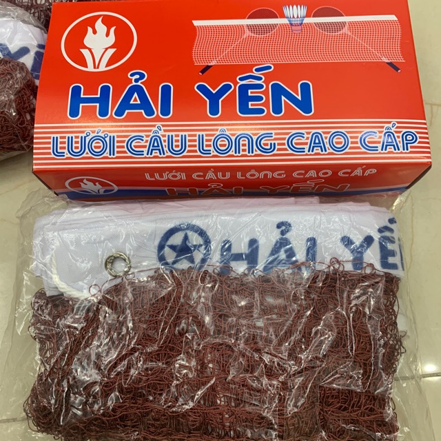 (Hàng đẹp) lưới cầu lông Hải Yến tiêu chuẩn thi đấu