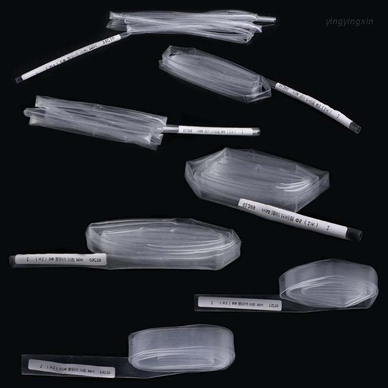 Ống co nhiệt 1m tỉ lệ 2: 1 chuyên dụng 2/3/4/5/6/8 /10mm màu trong suốt