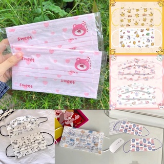 Khẩu trang in hình hoạt hình dễ thương part 3