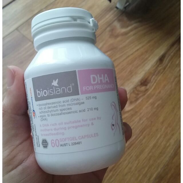 DHA bầu bioisland Úc