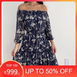 Đầm voan 2 lớp mặc được 2 kiểu xuất khẩu dư xịn