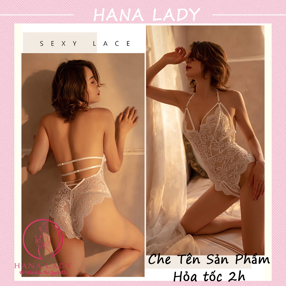 Đồ ngủ xuyên thấu, bộ mặc nhà gợi cảm set ngủ bodysuit ren sexy tàng hình siêu khiêu gợi chất liệu cao cấp - VN460