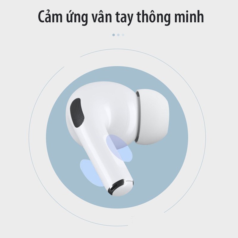 Tai nghe bluetooth kiểu dáng AirPods Pro3, tai nghe chống ồn chất lượng tốt pin trâu, dùng cho iPhone, Huawei, oppo...