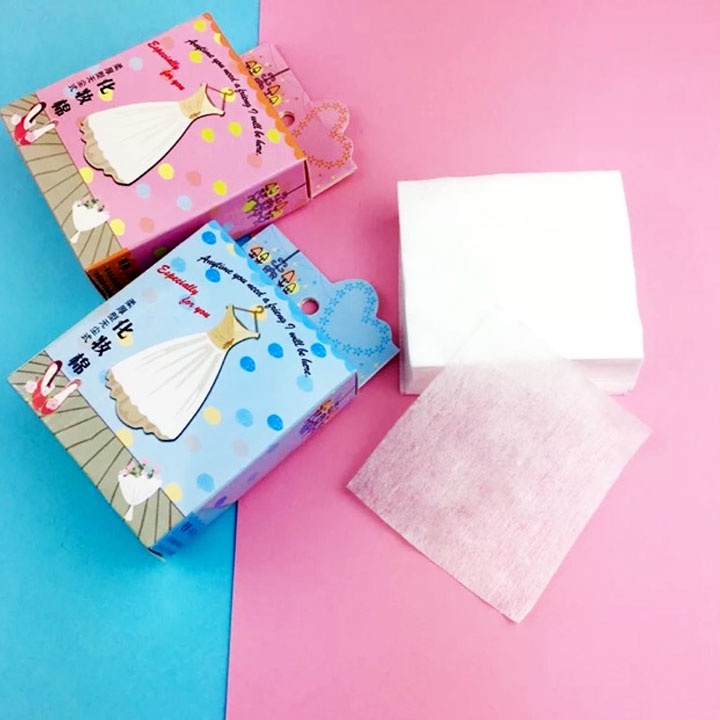 Bông tẩy trang miniso 1000 miếng, bông đắp toner, bông đắp lotion | BigBuy360 - bigbuy360.vn