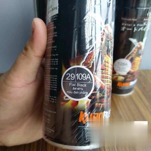 [COMBO] Sơn xịt dành cho xe máy kháng xăng Samurai màu 3D Khameleon - T600 + Bóng Ánh Kim K1KT , Dầu nhớt 20