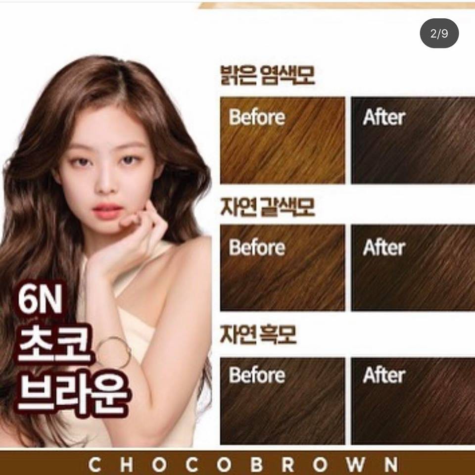 Nhuộm tóc Mise En Scene Hello Bubble Foam Hair Color Blackpink