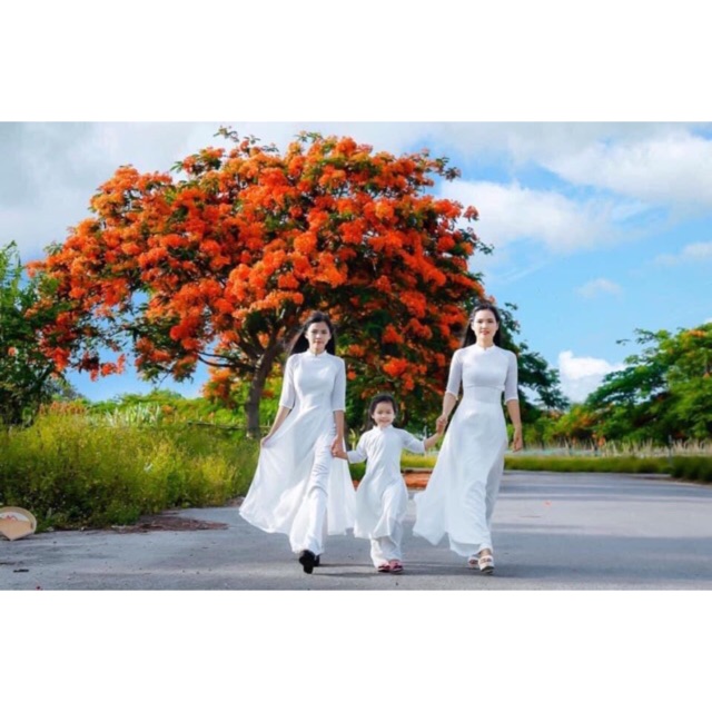 Bộ Áo dài trắng