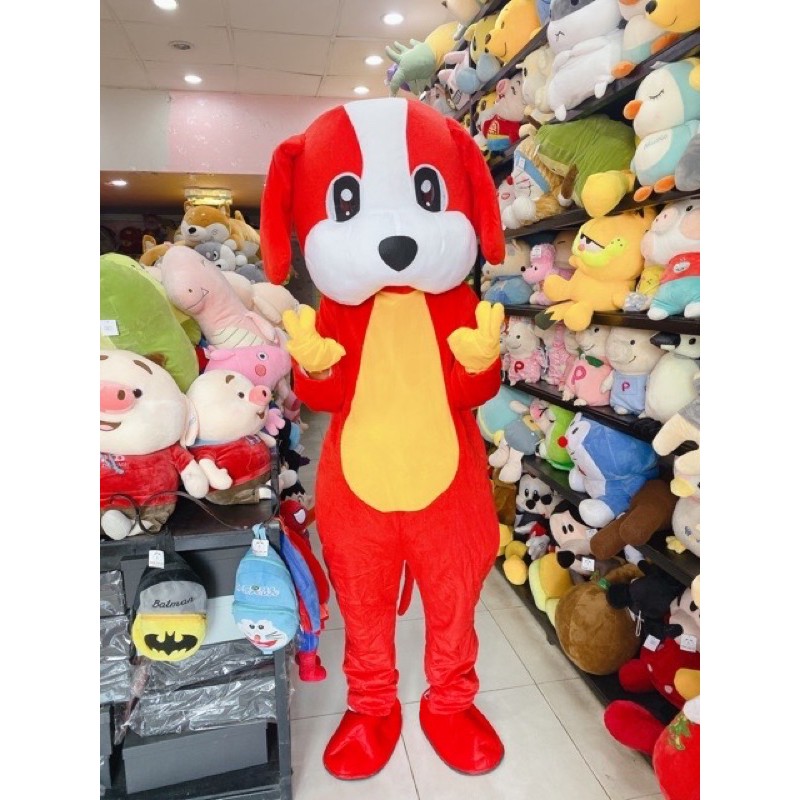 MASCOT CHÓ ĐỎ