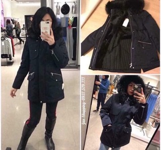Áo parka aut