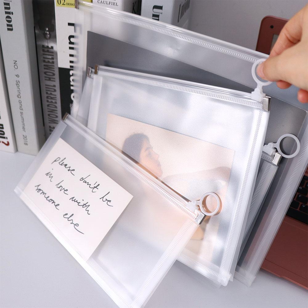 Túi Đựng Tài Liệu Thiết Kế Dây Kéo Tiện Dụng Cho Trường Học