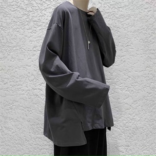 ÁO THUN LAYER DÀI TAY XẺ TÀ UNISEX(3 màu)
