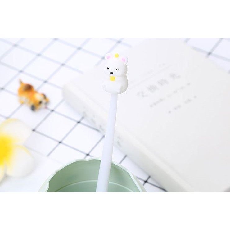 Bút Gel Mực Đen Gấu Đáng Yêu H118