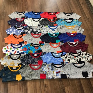 Combo 5 bộ cotton bé trai