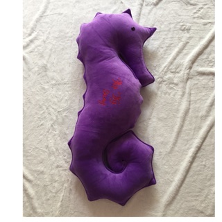 Gối ôm cá ngựa handmade dài 1m