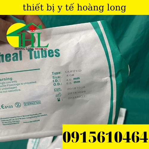 Ống đặt nội khí quản Trung Quốc các số