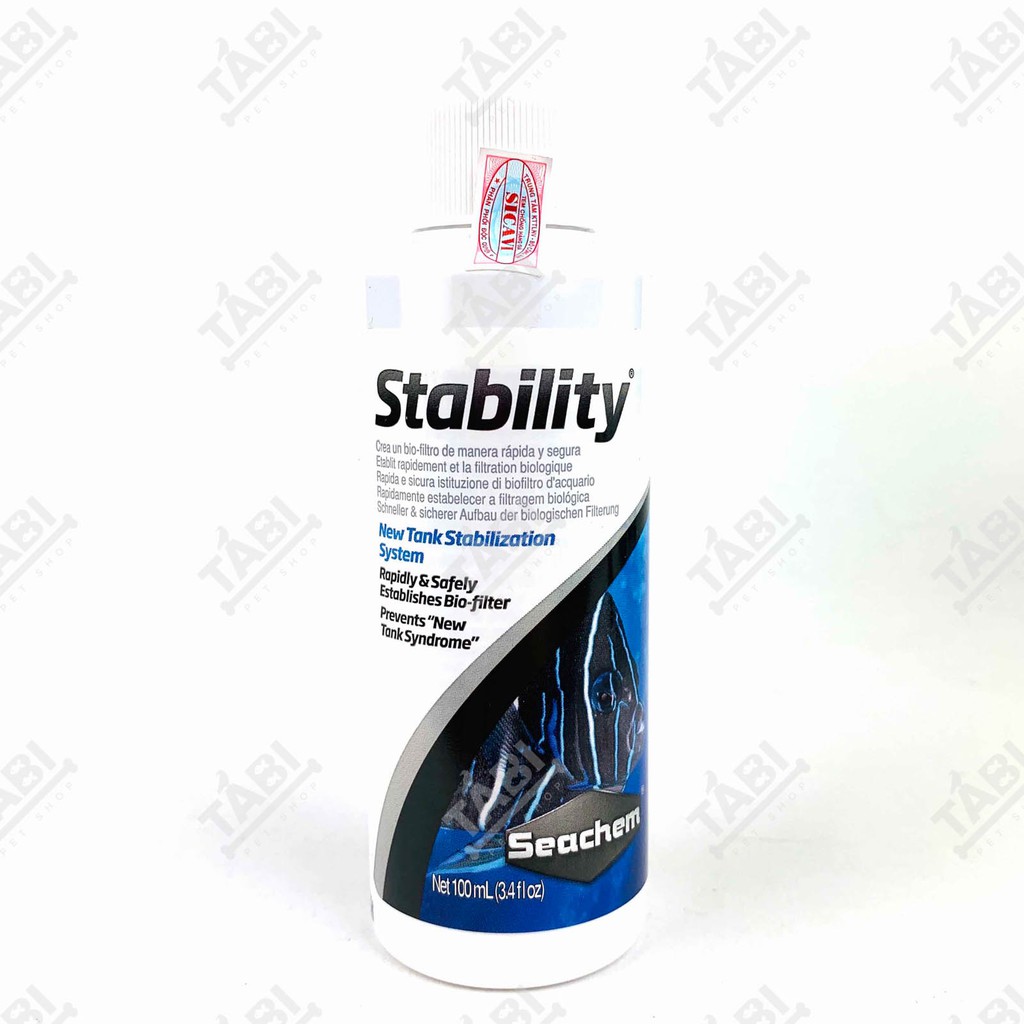 Vi Sinh Sống Seachem Stability 100ML và 250ML - Vi Sinh Sống Hàng Mỹ [STABILITY]