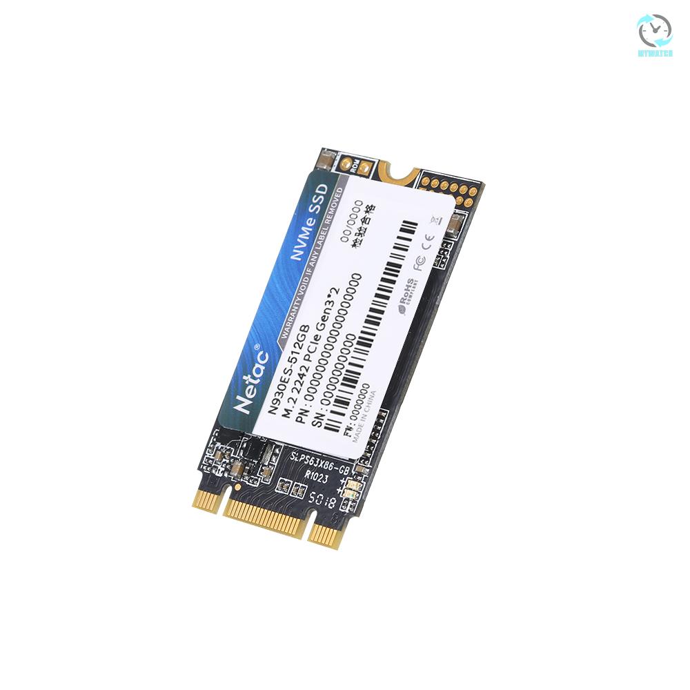 Ổ cứng M Netac N930ES NVMe M.2 2242 SSD Gen3*2 PCIe 3D MLC/TLC NAND dung lượng 512GB chất lượng cao | BigBuy360 - bigbuy360.vn