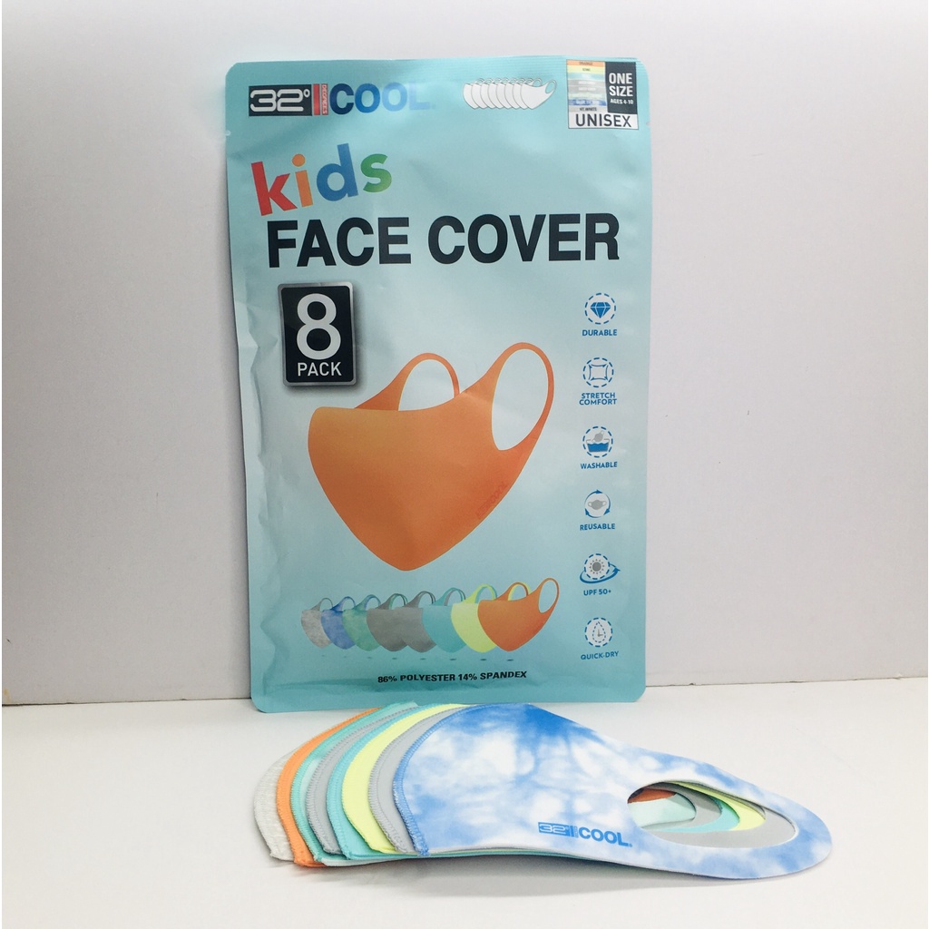 Khẩu trang 32 độ Cool face cover 8 cái-Hàng Mỹ