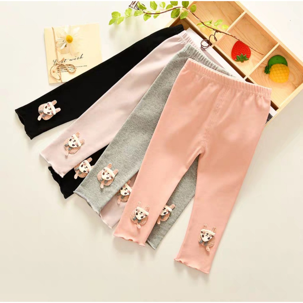 [SALES SỐC FREE SHIP] Quần legging thun ôm chất cotton mềm mịn cho bé gái mặc thu đông cực đẹp