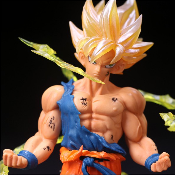 Mô hình siêu Saiyan Kakalot cao 17cm phục vụ các fan của Dragon Ball