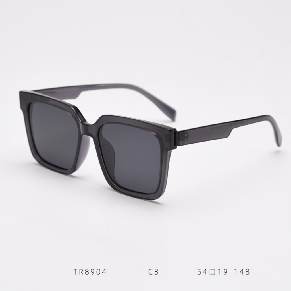 ★ TR8904 | KÍNH MÁT THỜI TRANG HÀN QUỐC STYLE UNISEX PHOM VUÔNG GỌNG CẮT XÉO NAM NỮ CHỐNG TIA UV400