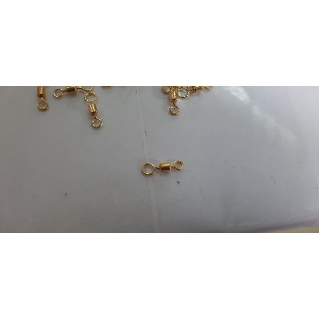 Khóa link hình số 8 màu vàng siêu bền