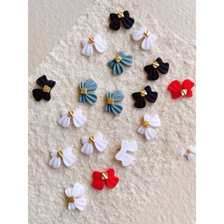 Charm nơ trang trí móng (set 2 cái)