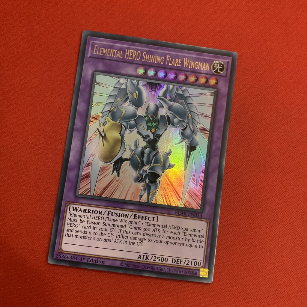 [EN-JP][Thẻ Bài Yugioh Chính Hãng] Elemental HERO Shining Flare Wingman