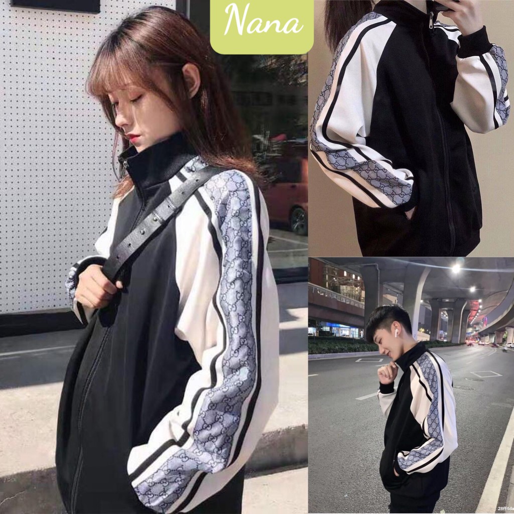 Áo khoác gió GC nam nữ oversize dáng rộng thời trang unisex