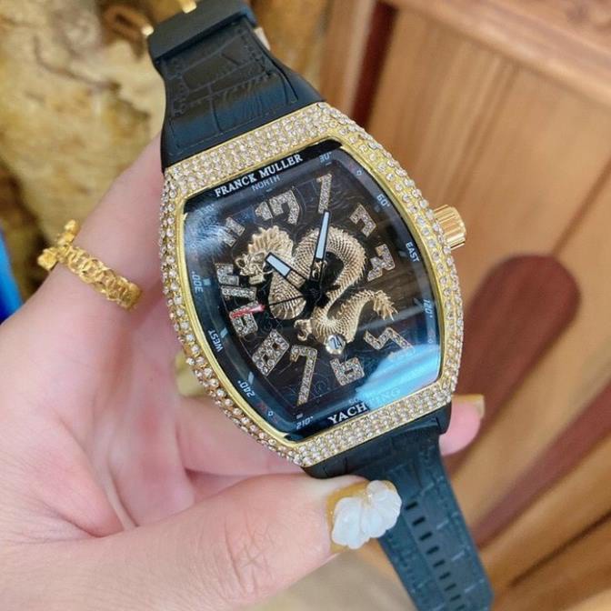 Đồng hồ nam Franck muller thể thao đính đá trẻ trung năng động bảo hành 12 tháng | BigBuy360 - bigbuy360.vn