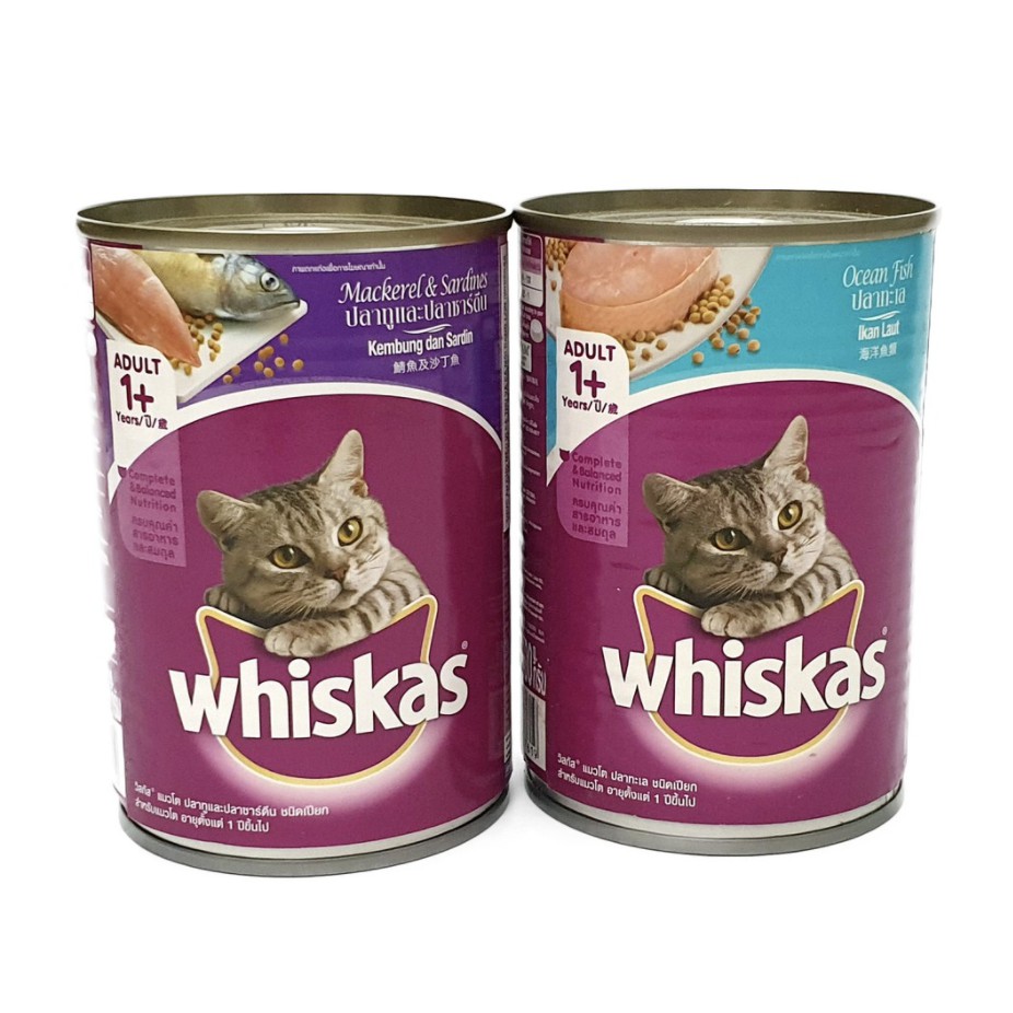 Pate mèo Whiskas lon 400g cho mèo