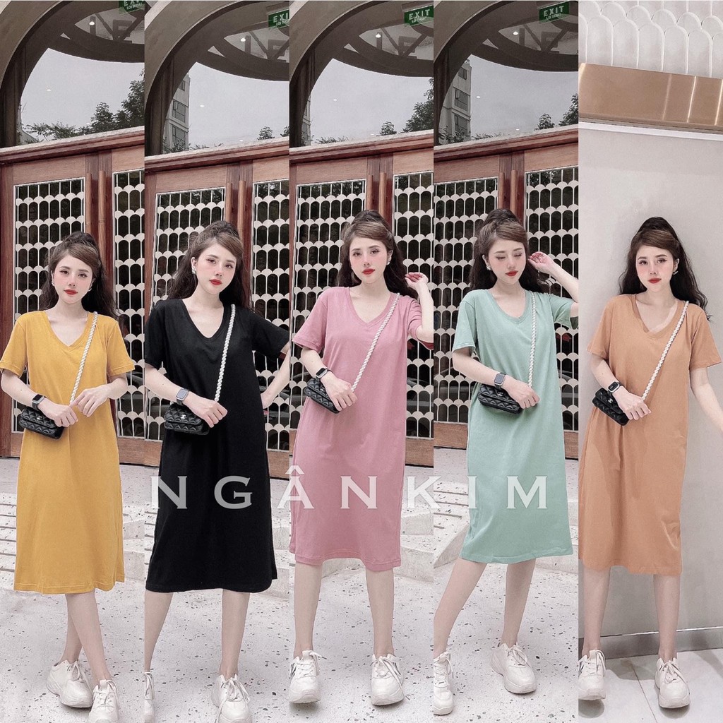 VÁY XUÔNG XOẮN LƯNG HỞ NHẸ NỮ TÍNH