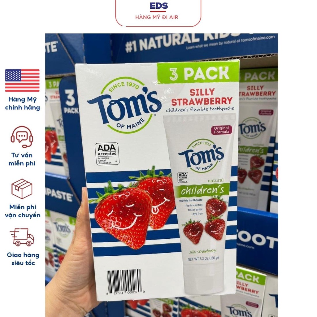 Kem đánh răng hữu cơ cao cấp Tom’s of Maine - EDS Hàng Mỹ