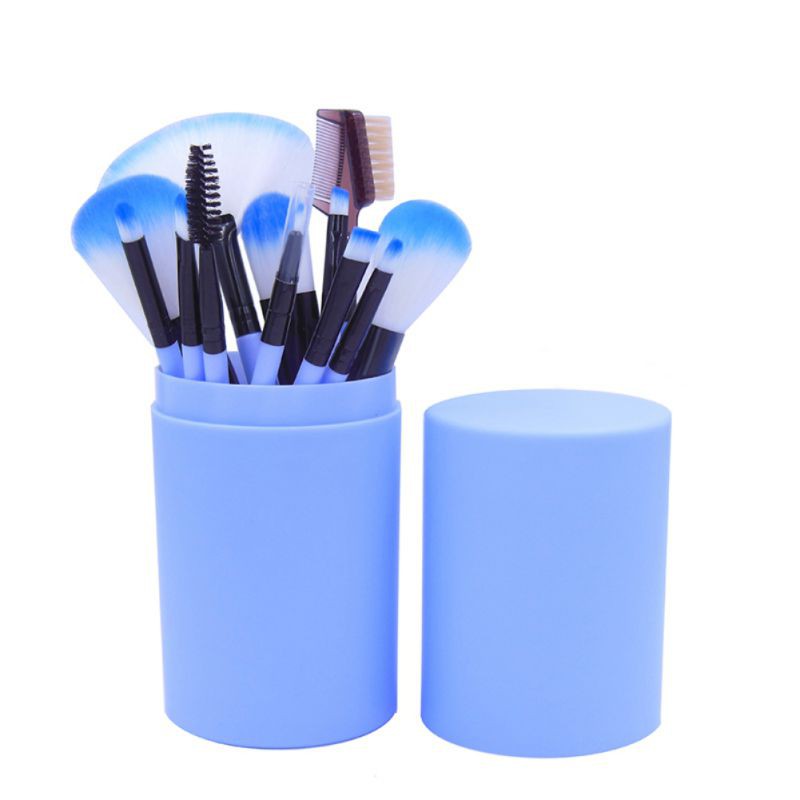 Set 12 cây cọ trang điểm với màu sắc tự chọn độc đáo