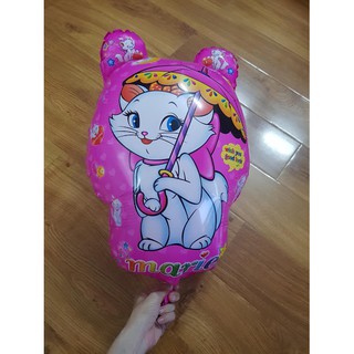 Bóng bạc trung in mèo dù size 60cm