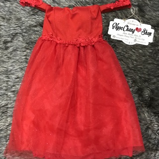Đầm xoè kim sa rớt vai ❤️