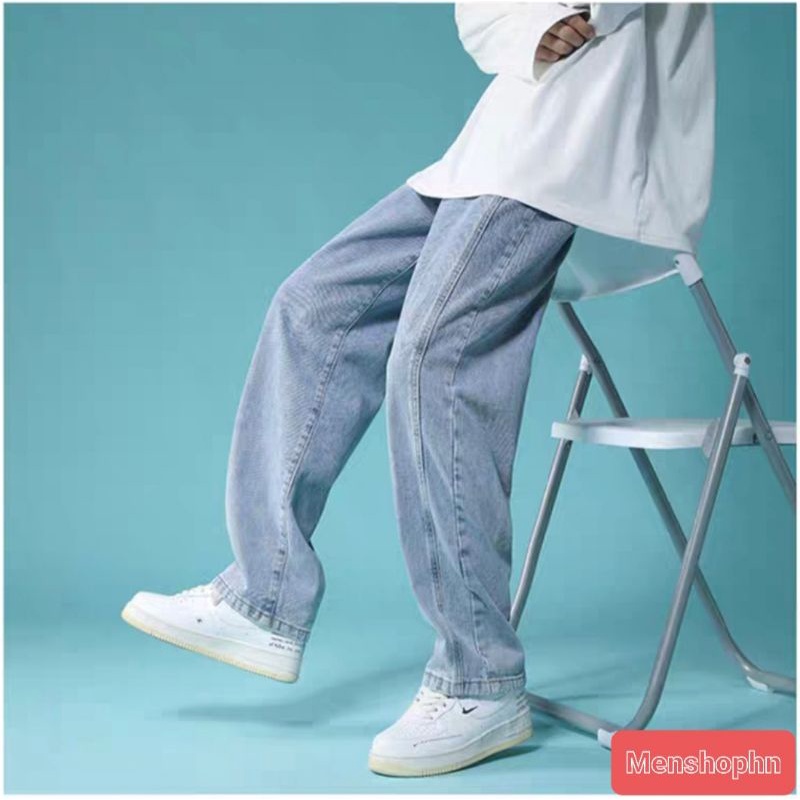 [SIÊU PHẨM] Quần jean Baggy ống suông rộng, Quần bò nam, nữ S01 hottrend hàn quốc 2021 | BigBuy360 - bigbuy360.vn