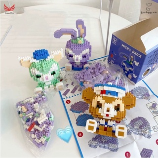 [Mã LOVE8689 giảm 11k đơn 50k] Đồ chơi lắp ráp LEGO mini 3D hoạt hình mô hình lắp ráp LBOYU cute dễ thương quà tặng