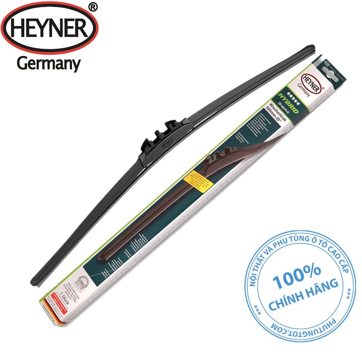 Gạt mưa ô tô Heyner Germany chính hãng công nghệ Hybrid Nano đủ size từ 14inch đến 28inch