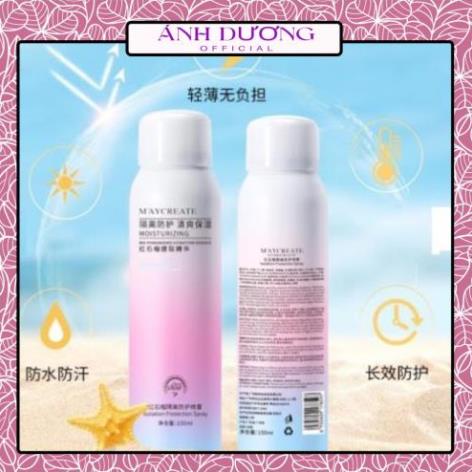 Xịt chống nắng trắng da MayCreate 150ml - anhduong.official.vn