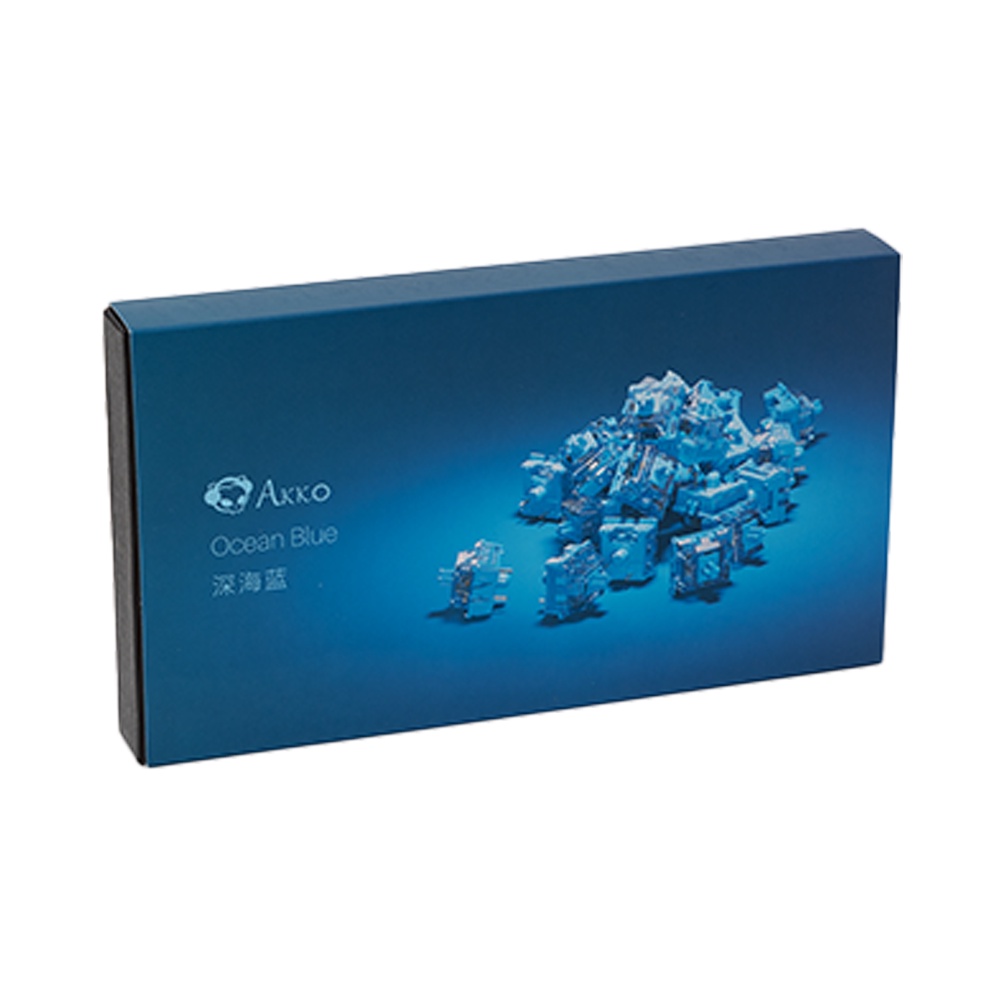 Bộ 45 Switch bàn phím cơ Akko CS Ocean Blue