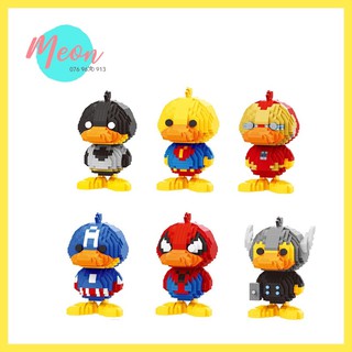 Xếp hình lego vịt Kool Duck Avenger - Miniblock vịt Duck Avenger Size L