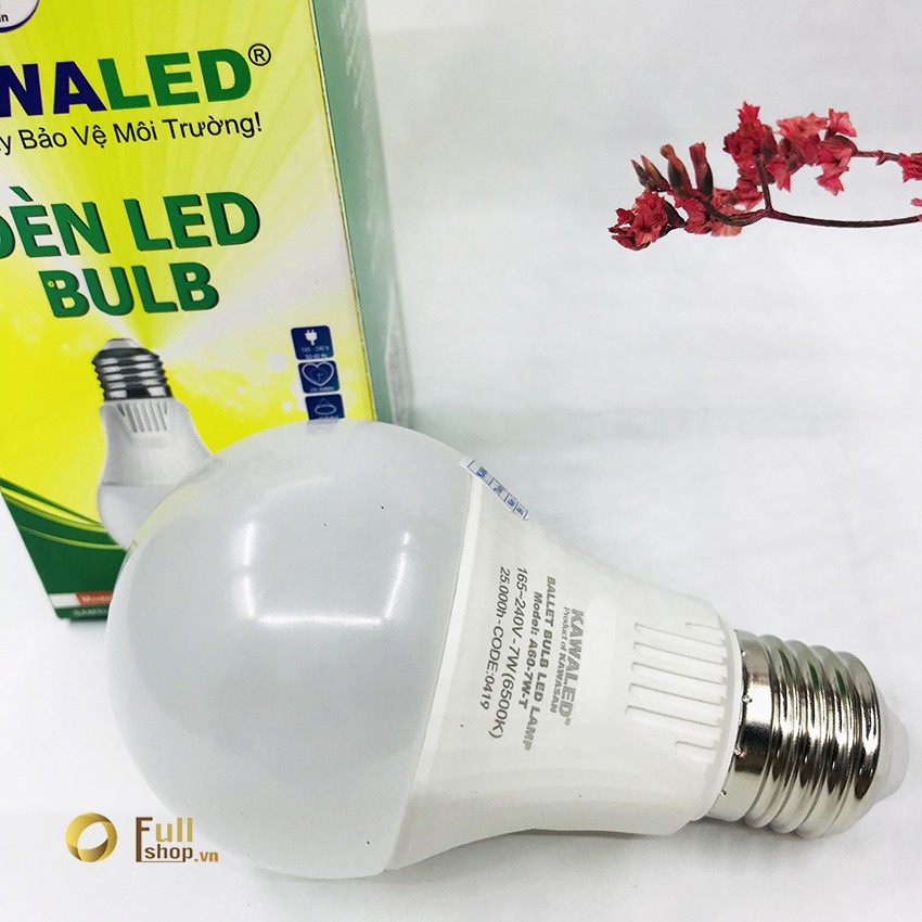 Bóng đèn LED Bulb tròn 7W Kawasan A60-7W