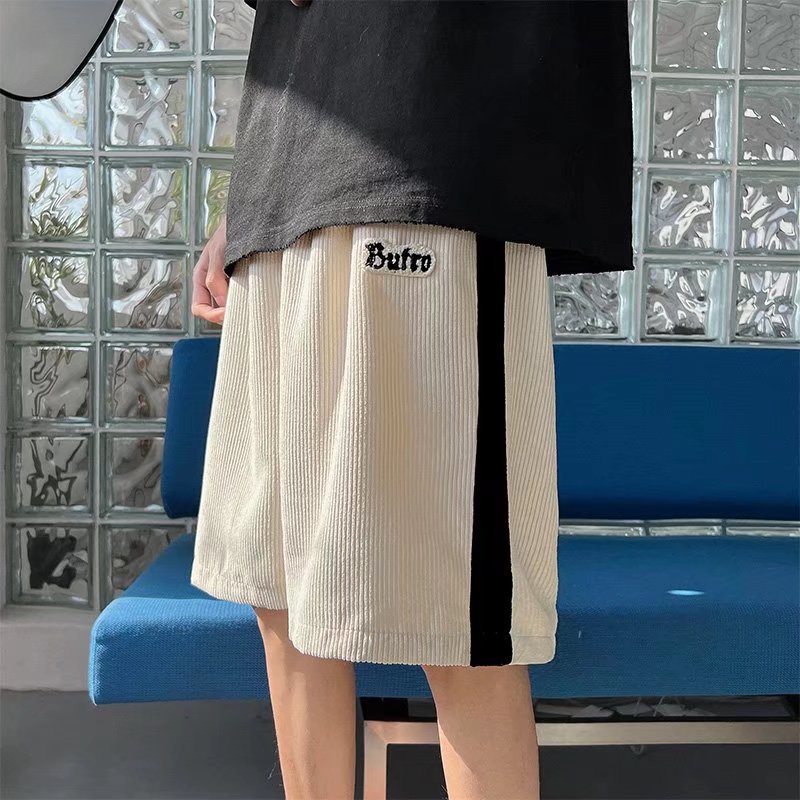 Quần Short Thể Thao Dáng Rộng Cài Nút Bên Hông Thoải Mái Thời Trang Nhật Bản Cho Nam Size M-3XL