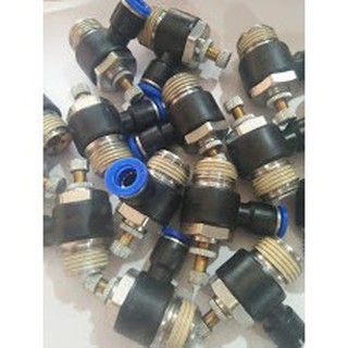Van tiết lưu khí nén SL8-04 ren 21 dây hơi 8